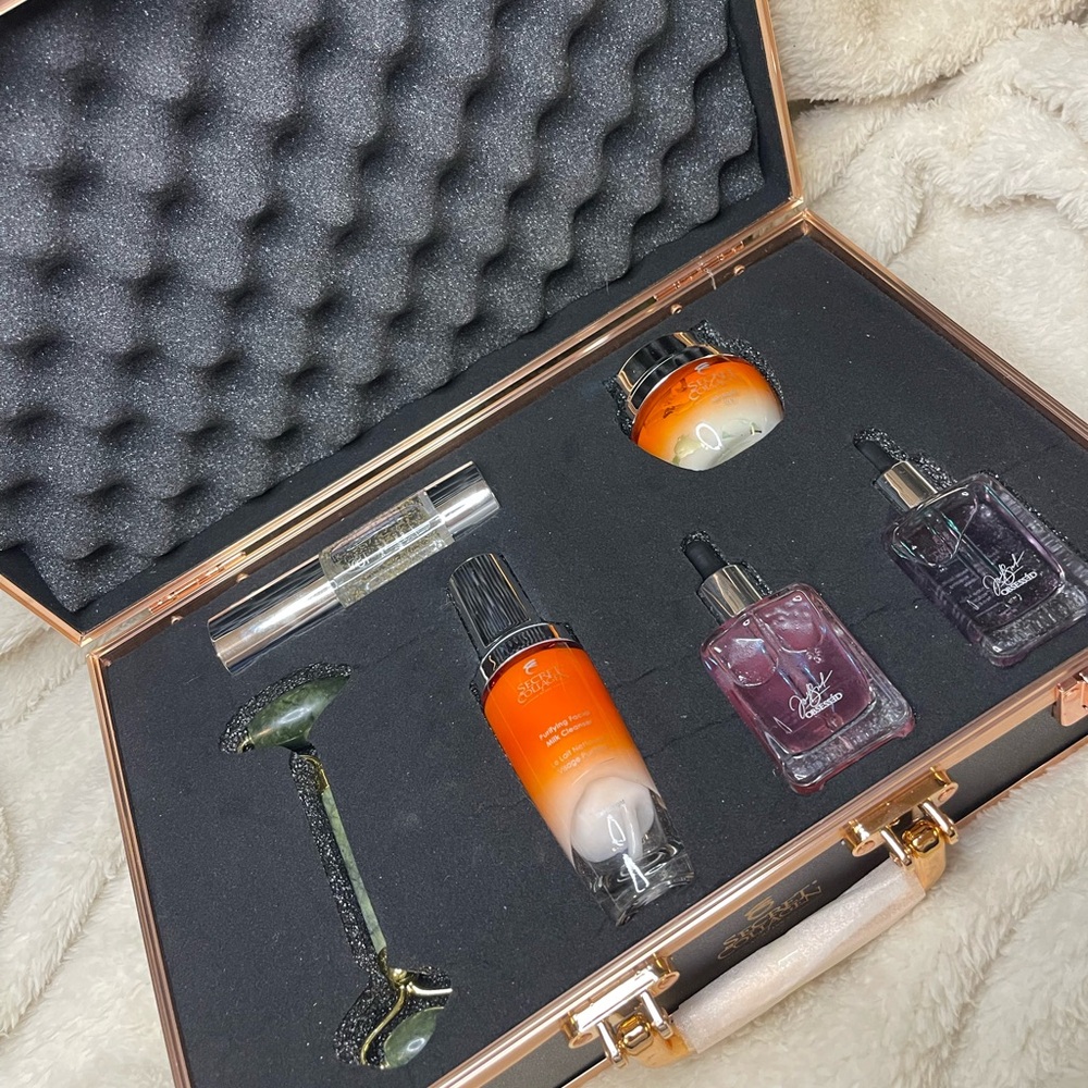 Secret Collagen Skincare Set with Jade Roller
